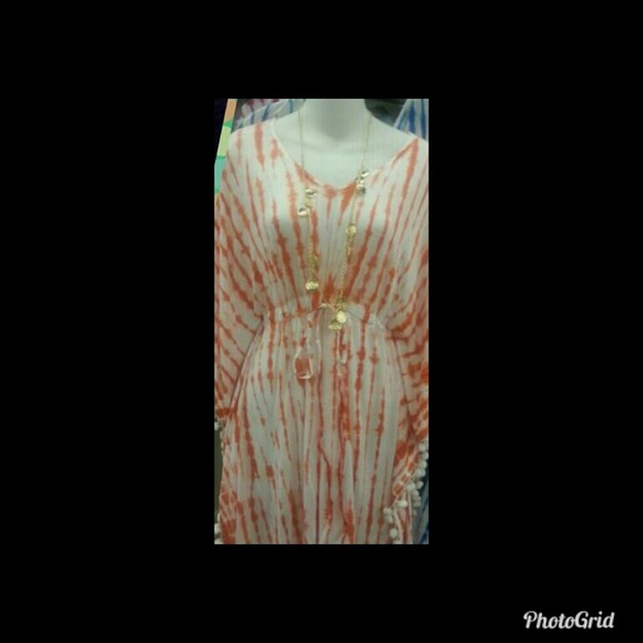 Zuri Tye Dye Swim Suit Cover - Picture 1 of 2